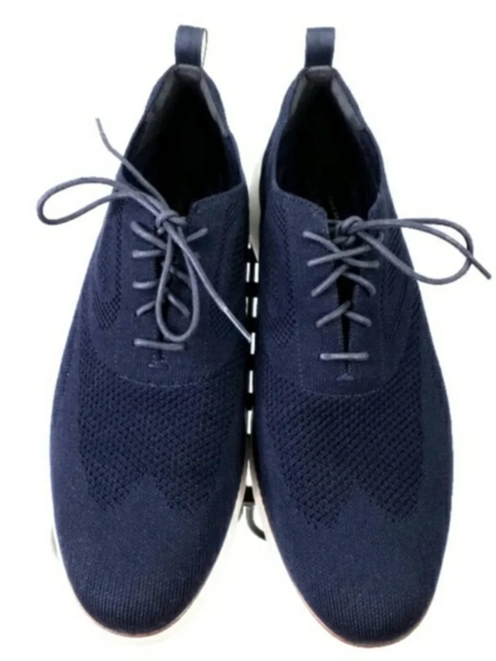 Cole Haan 3.Zerogrand Oxfords C29294 Mens Blue Stitchlite Wingtip 13M EUC